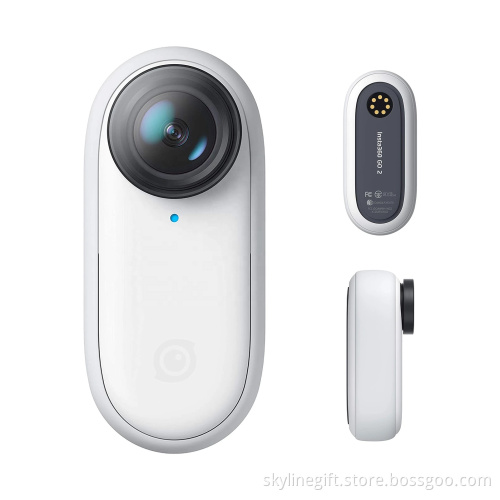 Sports Camera IPX8 4M Waterproof FlowState Stabilization Action Sport Camera Insta360 Go 2 Tiny Mighty Action Camera